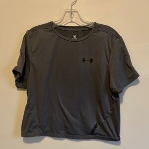 Virus x Barbella Box Cropped Workout Tee